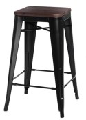 Hoker Paris Wood 75cm czarny sosna orzech Hoker Paris Wood 75cm czarny sosna orzech
