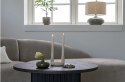 Świecznik ceramiczny na 2 świece beżowy Świecznik ceramiczny na 2 świece beżowy