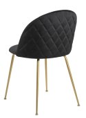 Krzesło Louise Black /Gold Krzesło Louise Black /Gold