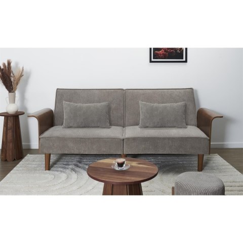 Sofa rozkładana Scott szara sztruks Sofa rozkładana Scott szara sztruks