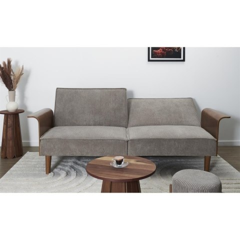 Sofa rozkładana Scott szara sztruks Sofa rozkładana Scott szara sztruks