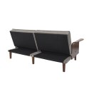 Sofa rozkładana Scott szara sztruks Sofa rozkładana Scott szara sztruks