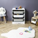 Regał z pojemnikami Elmo S do pokoju dziecięcego Regał z pojemnikami Elmo S do pokoju dziecięcego