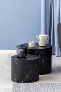Zestaw stolików Mice black marble Zestaw stolików Mice black marble