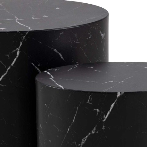 Zestaw stolików Mice black marble Zestaw stolików Mice black marble