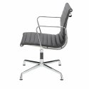 Fotel konf. CH1081T,czarna skóra ,chrom Fotel konf. CH1081T,czarna skóra ,chrom