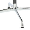Fotel konf. CH1081T,czarna skóra ,chrom Fotel konf. CH1081T,czarna skóra ,chrom