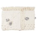 Koc/ Pled Tuffo 125x150cm kremowy Koc/ Pled Tuffo 125x150cm kremowy