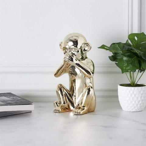 Figurka Monkey złota L Figurka Monkey złota L
