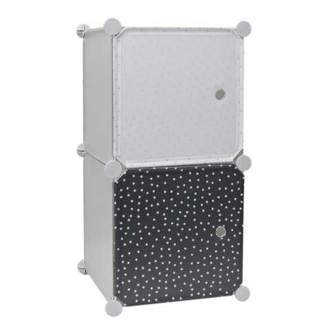 Modularny regał Cubes 2 do pokoju dziecka szary Modularny regał Cubes 2 do pokoju dziecka szary
