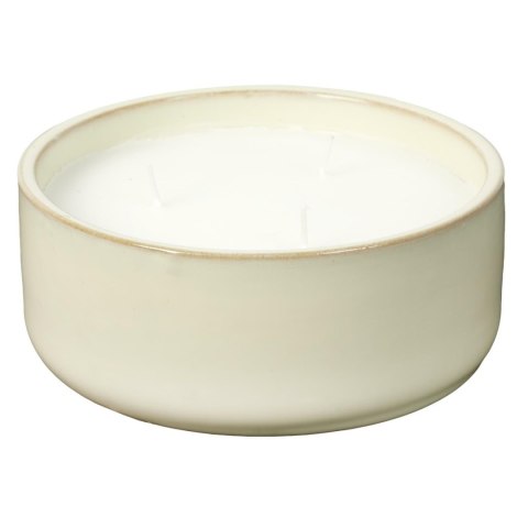 Świeca Glaze XL w ceramice biała Świeca Glaze XL w ceramice biała