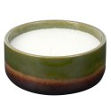 Świeca Glaze XL w ceramice zielona Świeca Glaze XL w ceramice zielona