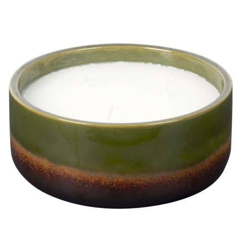 Świeca Glaze XL w ceramice zielona Świeca Glaze XL w ceramice zielona