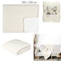 Pled Sherpa ecru 120x150cm Pled Sherpa ecru 120x150cm