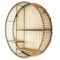 Półka Bali boho okrągła wisząca Półka Bali boho okrągła wisząca