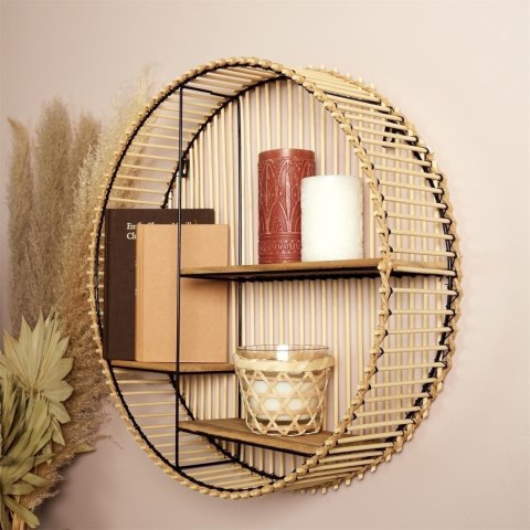 Półka Bali boho okrągła wisząca Półka Bali boho okrągła wisząca