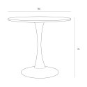 Stół Simplet Skinny White 80cm Stół Simplet Skinny White 80cm