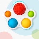 WOOPIE BABY Zabawka Sensoryczna Gryzak Antystresowy POP IT Montessori WOOPIE BABY Zabawka Sensoryczna Gryzak Antystresowy POP IT Montessori