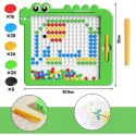 WOOPIE Tablica Magnetyczna dla Dzieci Montessori MagPad Dinozaur WOOPIE Tablica Magnetyczna dla Dzieci Montessori MagPad Dinozaur