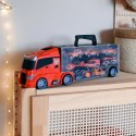 WOOPIE Zestaw Ciężarówka Transporter 3w1 Czerwony 11 el. WOOPIE Zestaw Ciężarówka Transporter 3w1 Czerwony 11 el.