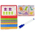 WOOPIE Zestaw Edukacyjny Nauka Liczenia Montessori Sorter Dinozaury 95 el. WOOPIE Zestaw Edukacyjny Nauka Liczenia Montessori Sorter Dinozaury 95 el.