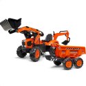 FALK Traktorek Kubota Pomarańczowy z Przyczepką od 3 Lat FALK Traktorek Kubota Pomarańczowy z Przyczepką od 3 Lat