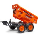 FALK Traktorek Kubota Pomarańczowy z Przyczepką od 3 Lat FALK Traktorek Kubota Pomarańczowy z Przyczepką od 3 Lat