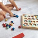 TOOKY TOY Gra dla Dzieci Drewniany Stół Latające Rybki 19 el. TOOKY TOY Gra dla Dzieci Drewniany Stół Latające Rybki 19 el.