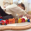 TOOKY TOY Drewniany Zestaw Budynków i Figurek Miasto TOOKY TOY Drewniany Zestaw Budynków i Figurek Miasto