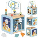 TOOKY TOY Drewniana Kostka Aktywności Kosmos Sorter Labirynt TOOKY TOY Drewniana Kostka Aktywności Kosmos Sorter Labirynt