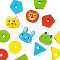 WOOPIE GREEN Układanka Montessori Piramidka Zwierzątka 27 el. FSC WOOPIE GREEN Układanka Montessori Piramidka Zwierzątka 27 el. FSC