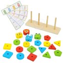 WOOPIE GREEN Układanka Montessori Piramidka Zwierzątka 27 el. FSC WOOPIE GREEN Układanka Montessori Piramidka Zwierzątka 27 el. FSC