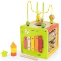 VIGA Drewniana Kostka Edukacyjna 5w1 VIGA Drewniana Kostka Edukacyjna 5w1