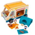 Tooky Toy Drewniany Kamper Postacie Kemping Tooky Toy Drewniany Kamper Postacie Kemping