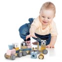 VIGA PolarB Drewniana Kolejka z wagonikami i zwierzątkami do ciągnięcia Montessori VIGA PolarB Drewniana Kolejka z wagonikami i zwierzątkami do ciągnięcia Montessori