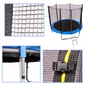 Trampolina ogrodowa dla dzieci siatka 305cm 10ft 42kg Trampolina ogrodowa dla dzieci siatka 305cm 10ft 42kg