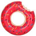 Kółko do pływania koło dmuchane Donut różowe 50cm max 20kg 3-6lat Kółko do pływania koło dmuchane Donut różowe 50cm max 20kg 3-6lat