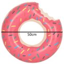 Kółko do pływania koło dmuchane Donut różowe 50cm max 20kg 3-6lat Kółko do pływania koło dmuchane Donut różowe 50cm max 20kg 3-6lat
