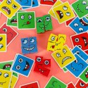 Klocki kreatywne montessori wyzwania zmieniające twarz emocje Klocki kreatywne montessori wyzwania zmieniające twarz emocje