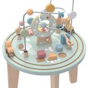 TOOKY TOY Drewniany Stół Aktywności Montessori Pętla Motoryczna TOOKY TOY Drewniany Stół Aktywności Montessori Pętla Motoryczna