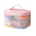 Kosmetyczka rozkładana WASHBAG kuferek róż KS74 Kosmetyczka rozkładana WASHBAG kuferek róż KS74
