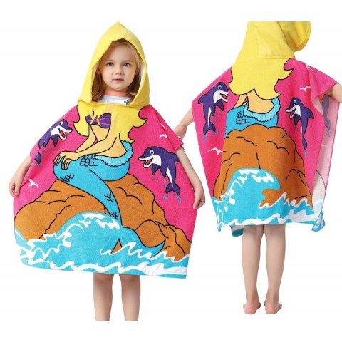 RĘCZNIK PLAŻOWY Peleryna dziecięca PEL01WZ17 RĘCZNIK PLAŻOWY Peleryna dziecięca PEL01WZ17