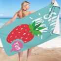Ręcznik plażowy prostokątny SUMMER YUM 150x70 REC54WZ7 Ręcznik plażowy prostokątny SUMMER YUM 150x70 REC54WZ7