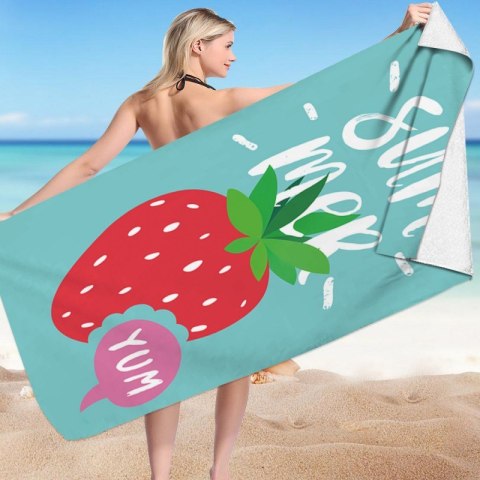 Ręcznik plażowy prostokątny SUMMER YUM 150x70 REC54WZ7 Ręcznik plażowy prostokątny SUMMER YUM 150x70 REC54WZ7