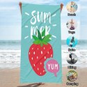 Ręcznik plażowy prostokątny SUMMER YUM 150x70 REC54WZ7 Ręcznik plażowy prostokątny SUMMER YUM 150x70 REC54WZ7