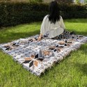 Koc BOHO pleciony, narzuta dwustronny frędzle 130x180cm KOC15WZ1 Koc BOHO pleciony, narzuta dwustronny frędzle 130x180cm KOC15WZ1