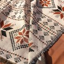 Koc BOHO pleciony, narzuta dwustronny frędzle 130x180cm KOC15WZ1 Koc BOHO pleciony, narzuta dwustronny frędzle 130x180cm KOC15WZ1