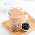 Zestaw 4 rurek, słomek do napojów ze szczoteczką grube BUBBLE TEA 14mm AB02 Zestaw 4 rurek, słomek do napojów ze szczoteczką grube BUBBLE TEA 14mm AB02