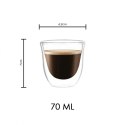 Szklanki termiczne 70ML do kawy 1szt SZK31 Szklanki termiczne 70ML do kawy 1szt SZK31