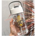 Butelka, bidon na wodę z koszyczkiem i słomką 800 ML Lucky BD36 Butelka, bidon na wodę z koszyczkiem i słomką 800 ML Lucky BD36